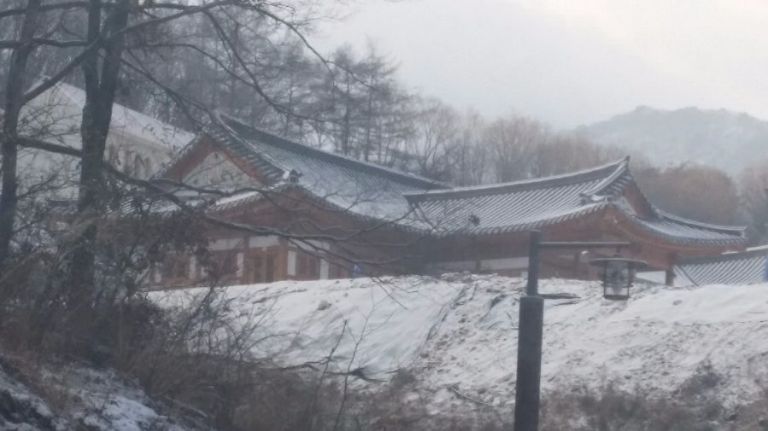 아세안 자연휴양림 완공 사진