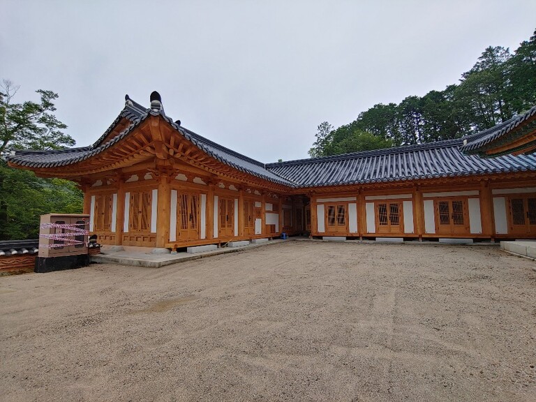 송광사 선호당 신축현장